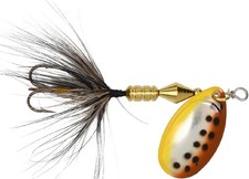 Yakima Bait Sonic Rooster Tail 1/8oz Brown Trout Spinner Lure 182-BRTR