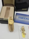 Ladies Seiko Day-Date 7N83-006M President Style Watch In Box With Extra Links