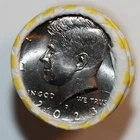 2023-D KENNEDY HALF DOLLAR ROLL OF 20 COINS BANK ( LOOMIS ) WRAPPED UNOPENED