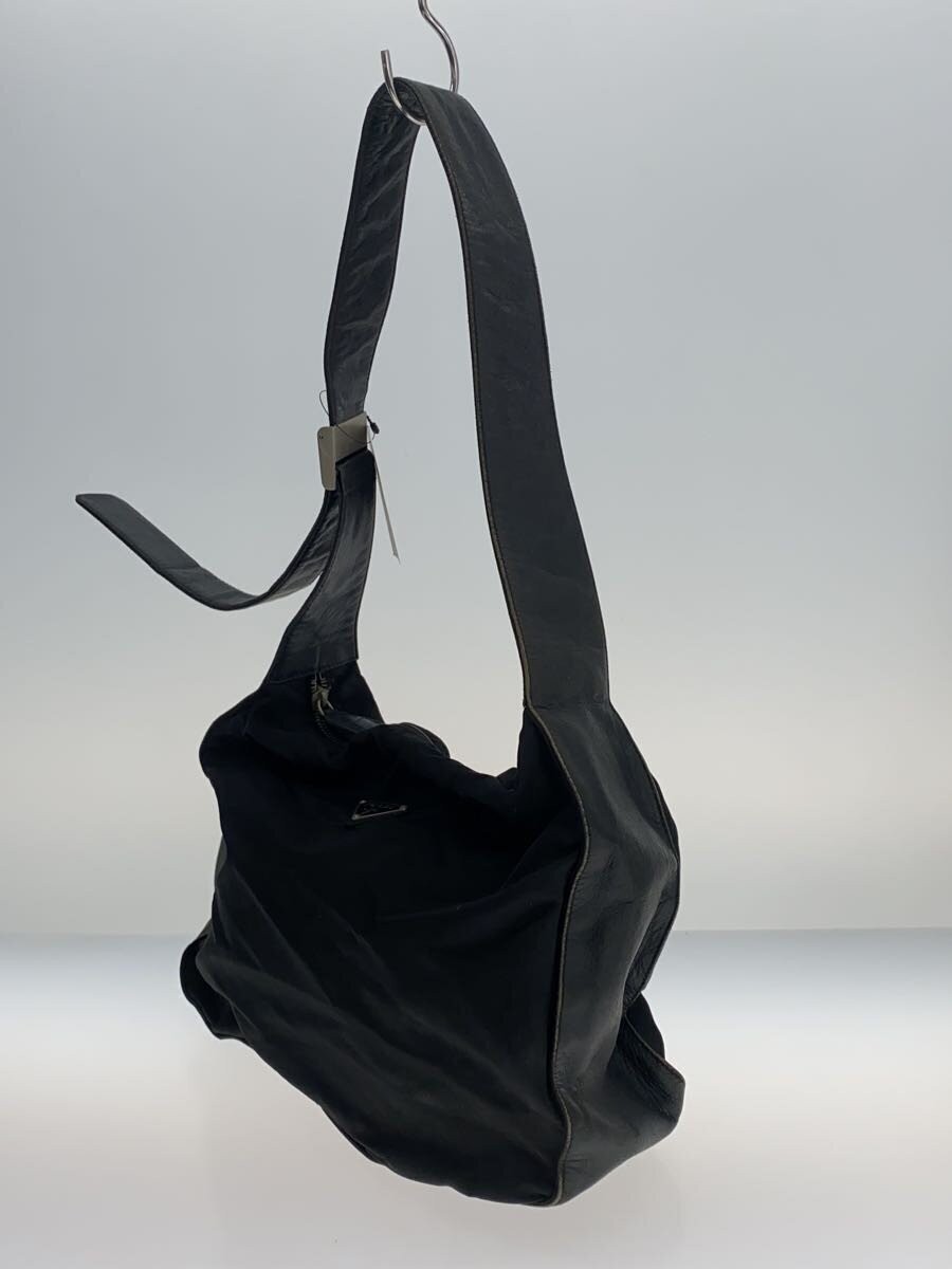 PRADA Handbag Nylon BLK Solid - image 2