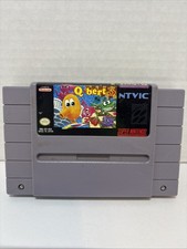 Qbert 3 (SNES Super Nintendo Entertainment System, 1992) - Cartridge Only Tested