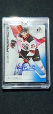 Felix Bibeau 2019-20 SP Game Used CHL #60 Blue Autographs AU