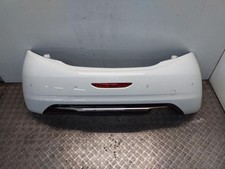 Peugeot 208 (CA/CC) Bj.2013 Stoßfänger Stoßstange hinten Weiß mit PDC