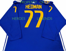 NWT-S to 2XL * VICTOR HEDMAN TEAM SWEDEN ADIDAS LICENSED PRACTICE HOCKEY JERSEY