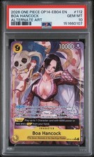 PSA 10 Boa Hancock Alternate Art OP14-112 The Azure Sea's Seven Foil One Piece