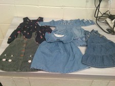 5 BABY GIRL DRESSES - 3-6M - VERY GOOD CONDITION