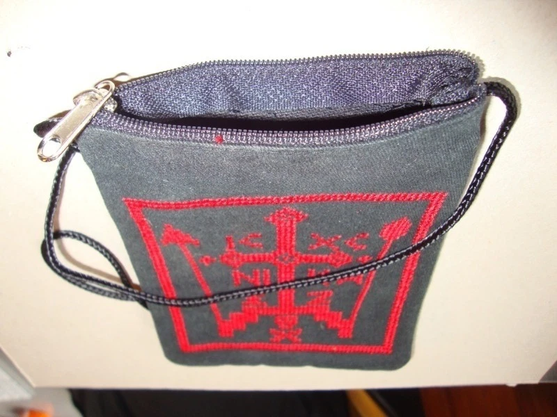 Orthodox Christian Monastic Schema Pouch With The Great Schema Of.