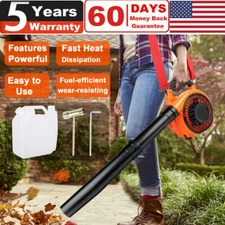 2-Stroke Handheld Leaf Blower Gas Powered Commercial Heavy Duty Grass Yard Clean