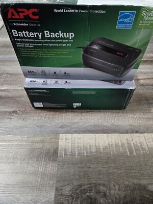 APC BE650G1 650VA 390W Back-UPS with 8-Outlet
