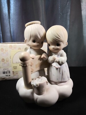 Precious Moments~No Tears Past The Gate~1986 ~101826 Samuel J Butcher~Rare~w/box
