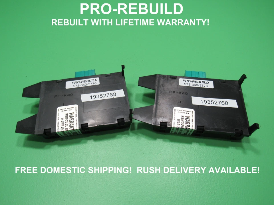 CHEVY SILVERADO K1500 TAHOE C1500 TRUCK ANTI-THEFT PASSLOCK VATS MODULE 19352768 - Image 4 of 4