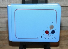 Creative Memories 5x7 Limited Edition BLUE Balloons Celebrate Scrapbook Album