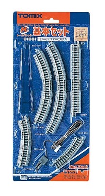 TOMIX 91081 Spur N Mini Rail Set Basic Set MA Pattern Railway Modelleisenbahn...