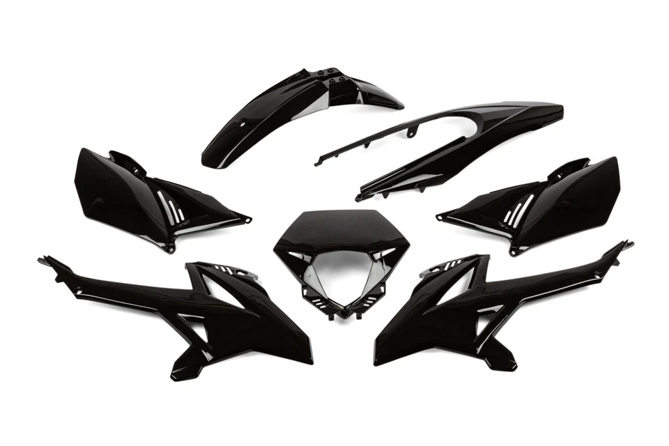 Kit Carene Str8 7 Pezzi Nero per Beta RR Enduro Supermoto 50cc