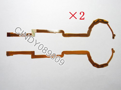 2 Pcs For Canon 75 300 Mm Lens Aperture Shutter Diaphragm Flex Cable Ebay