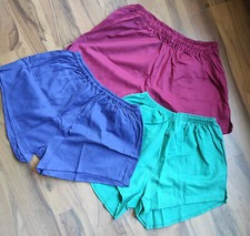 DDR Turnhose retro Baumwolle blau grün bordeaux