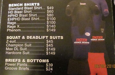 デッドリフトスーツ　INZER MAX DL The Inzer Max DL Deadlift Suit - by Roman Mustaccio