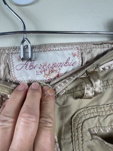 VTG Y2K Abercrombie Cargo Military Streetwear Stained Pants Rare Style - Picture 10 of 20