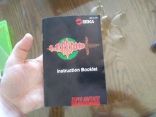 Legend Super Nintendo Entertainment System, 1994 seika, Manual only 