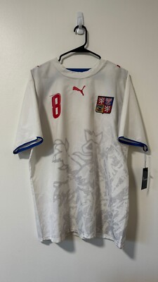 Czech Republic Jersey Away FIFA World Cup Germany 2006 #8 Poborsky