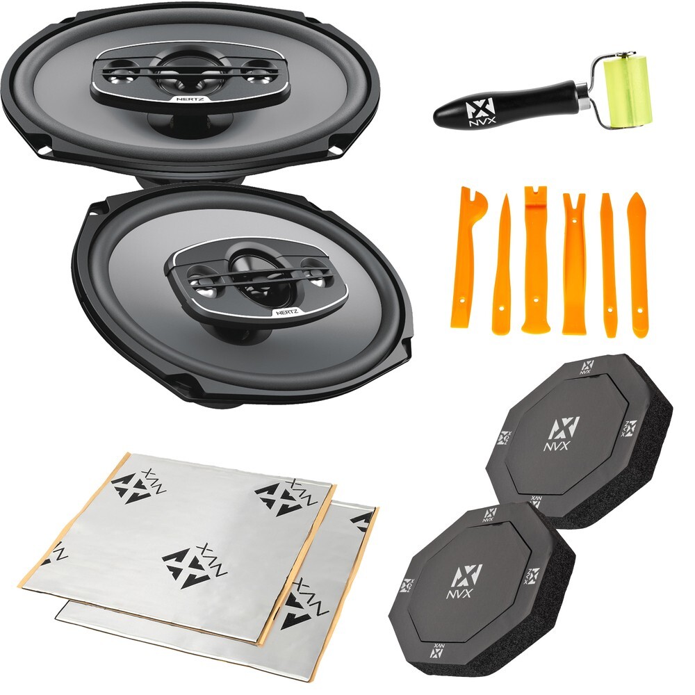 2-полосные коаксиальные колонки Hertz X 690 мощностью 170 Вт RMS 6x9 Аксессуары 2329000₽