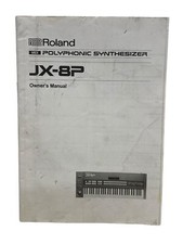 Roland JX-8P JX8P Keyboard Synthesizer Original OWNER'S MANUAL 85  