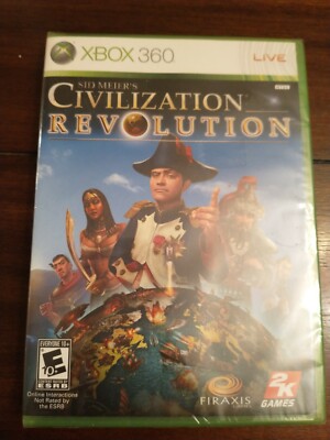 Xbox 360 Sid Meier's Civilization Revolution NEW