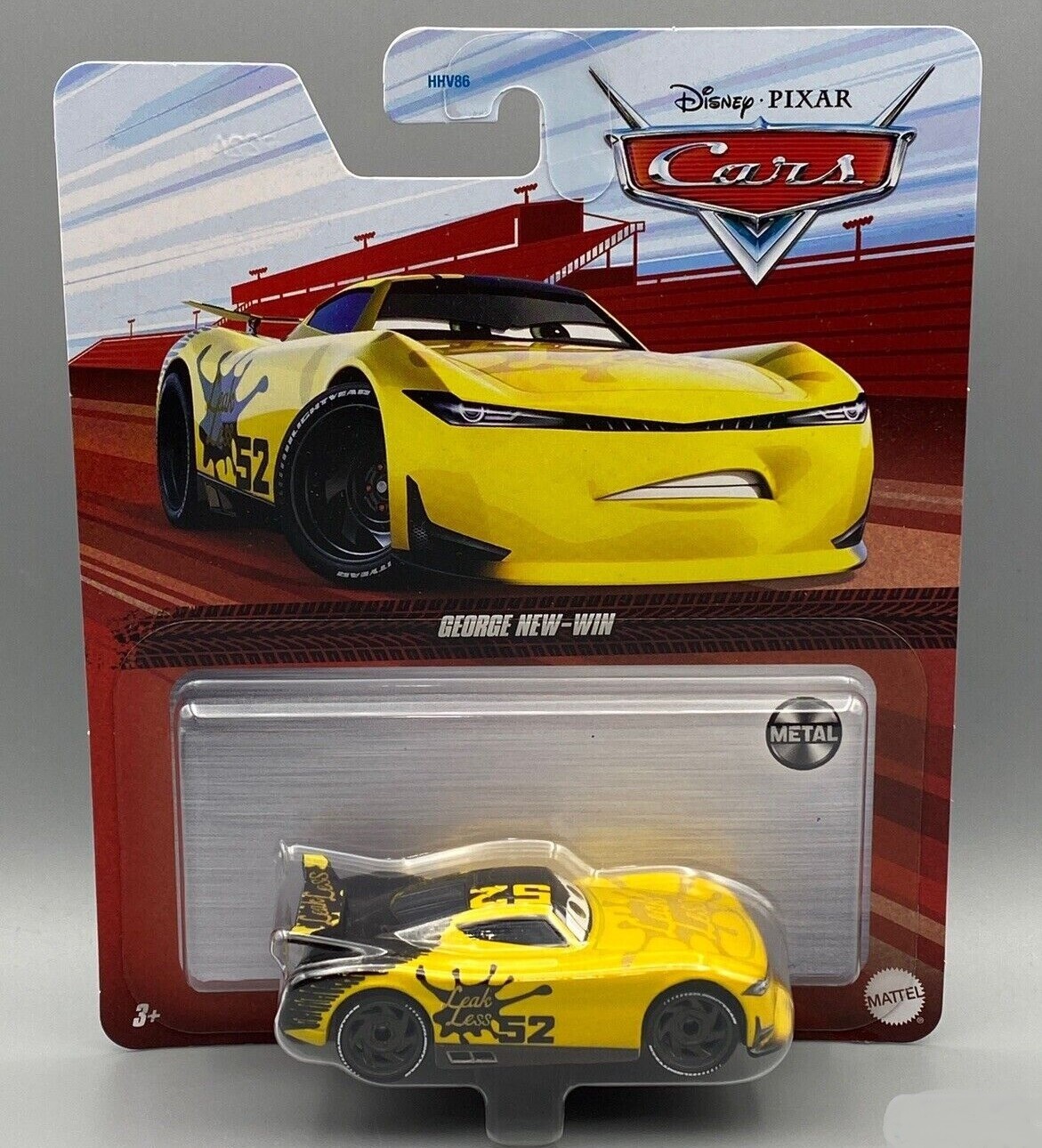 CARS 3 - GEORGE NEW-WIN racer LEAK LESS TEAM - Mattel Disney Pixar ...