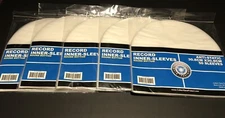 250 LP Inner Sleeves Anti Static Poly Round Bottom 33 rpm 12" Vinyl Record Album