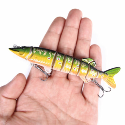 1Pc 12.5cm/18.5g 7-Segment Multi Jointed Fishing Lure Wobbler Swimbait Hard Bait | eBay 1Pc 12.5cm/18.5g 7-Segment Multi Jointed Fishing Lure Wobbler Swimbait Hard Bait | eBay