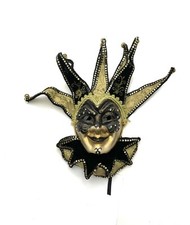 Mask Venetian Jester Face Cover Carnival Joker Party Halloween Decor