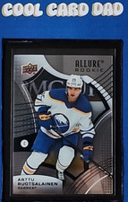 Arttu Ruotsalainen 2021-22 UD Allure Base - Rookies #126 - Buffalo Sabres