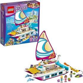 Lego Friends 41317 SUNSHINE CATAMARAN Olivia Stephanie Liam Sail Boat NEW IN BOX