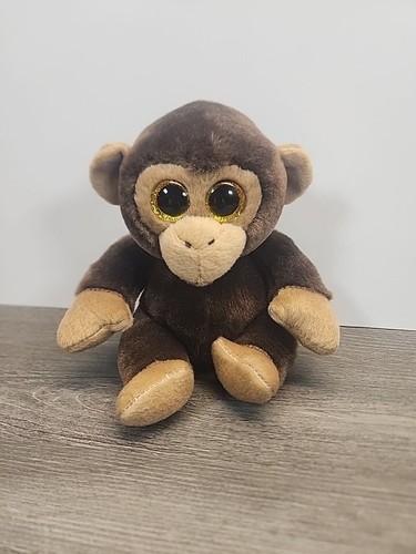 TY Beanie Boo Plush Bananas Monkey Stuffed Animal 2012 9”