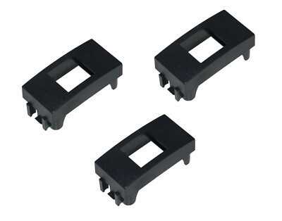 3 pcs. VIMAR ARKE' ARKè METAL KEYSTONE RJ45 RJ12 FRUIT HOLDER ADAPTER