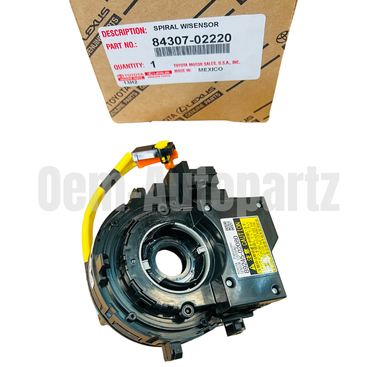 8430702220 Toyota 14-17 Camry 14-19 Corolla CABLE SUB-ASSY, SPIRAL