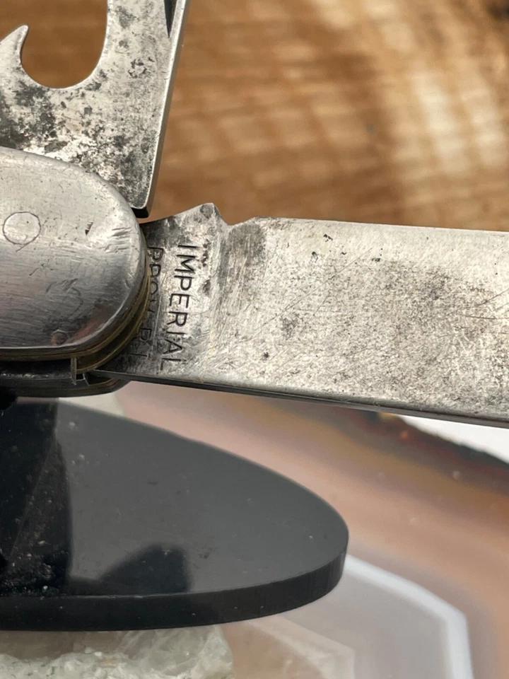 Vintage (1936-52) Imperial Prov RI Multi Function Scout w/jigged Delrin--16.25 - Image 3 of 4