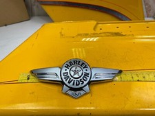 OEM Harley Fatboy Tank Emblem Chrome 14100968 Left Side