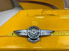 OEM Harley Fatboy Tank Emblem Chrome 14100968 Left Side
