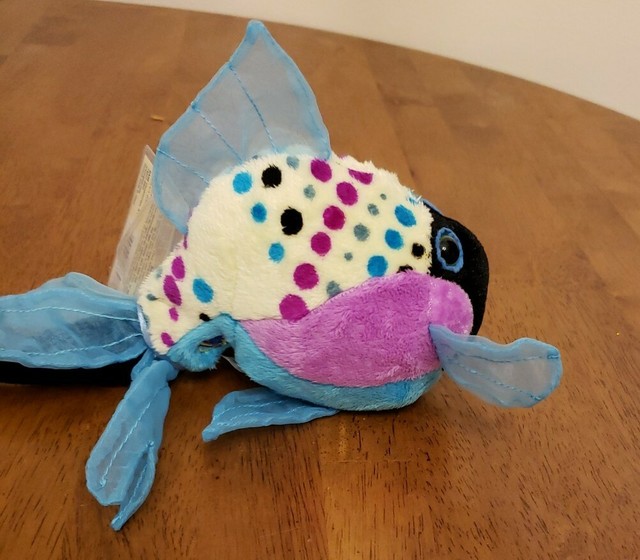 GANZ Webkinz Lil Kinz Polka Back Fish Plush HS524 Virtual Pet With Code for sale online | eBay