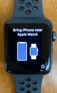 apple watch series 3 nike  42mm space grey