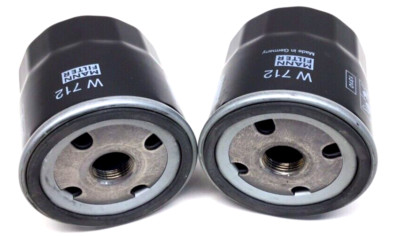 Mann W712 Spin On Oil Filter Mann Filter LF157 P550335 (Pack Of 2)