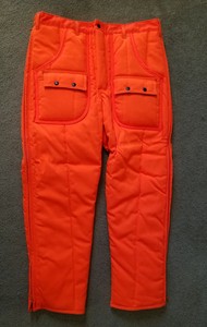 insulated blaze hunting pants orange chiller killer cargo