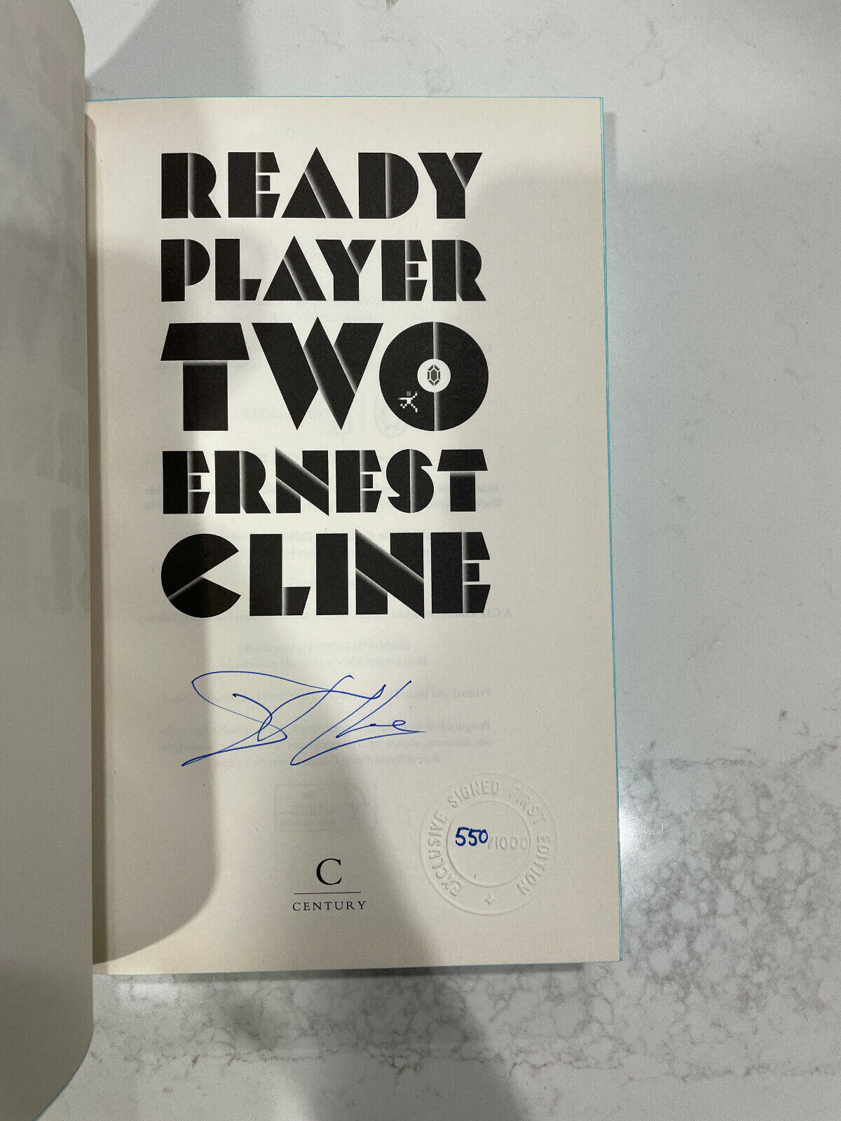 Goldsboro READY PLAYER ONE & TWO Signed ERNEST CLINE Number 1st Ed 1st  Print 