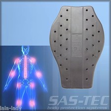 SAS-TEC viscoelastischer Rückenprotektor SC-1/15 für Motorradjacke 42 cm lang