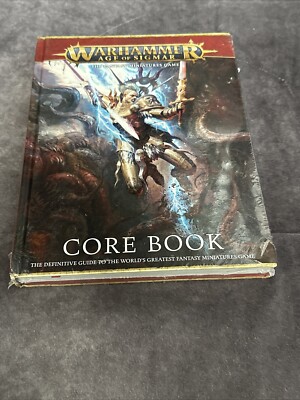 GAMES WORKSHOP WARHAMMER Age of Sigmar Core Book NEW/DAMAGED