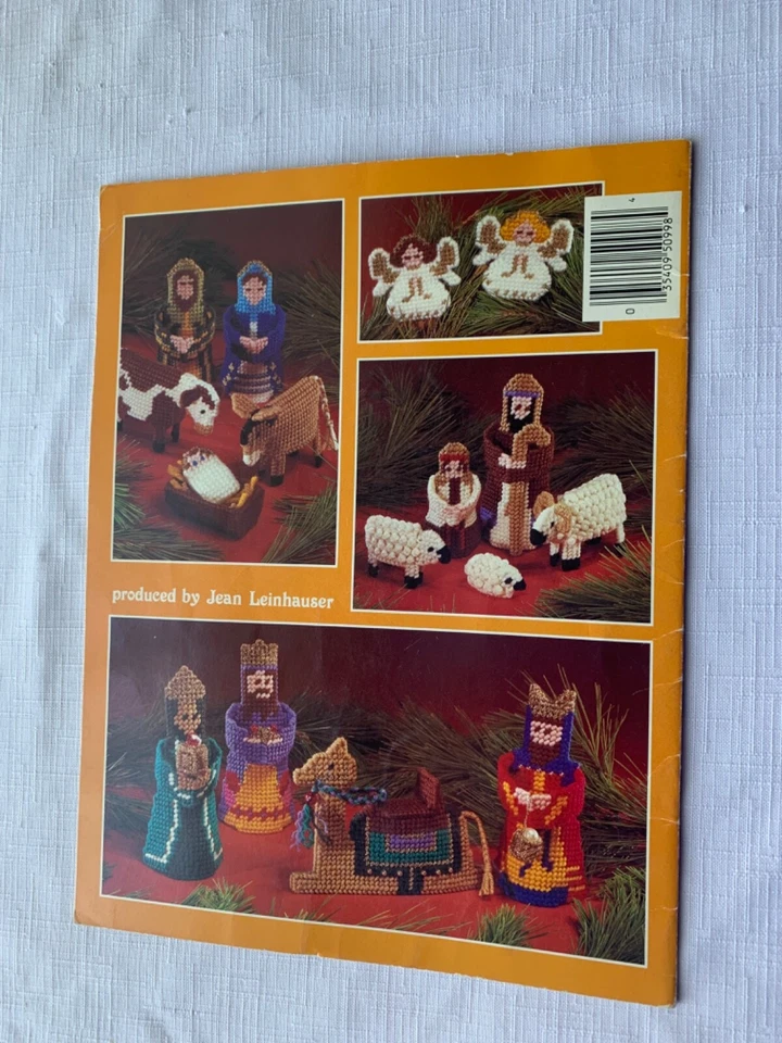 CHRISTMAS Nativity Set 1985 ASN Plastic Canvas Pattern Booklet #3041/SURGERY $$ - Image 2 of 4
