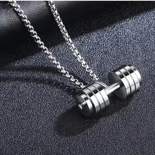 Mode Hantel Langhantel Anhänger Herren Fitness Bodybuilding Gewichtheben - Bild 52 von 62