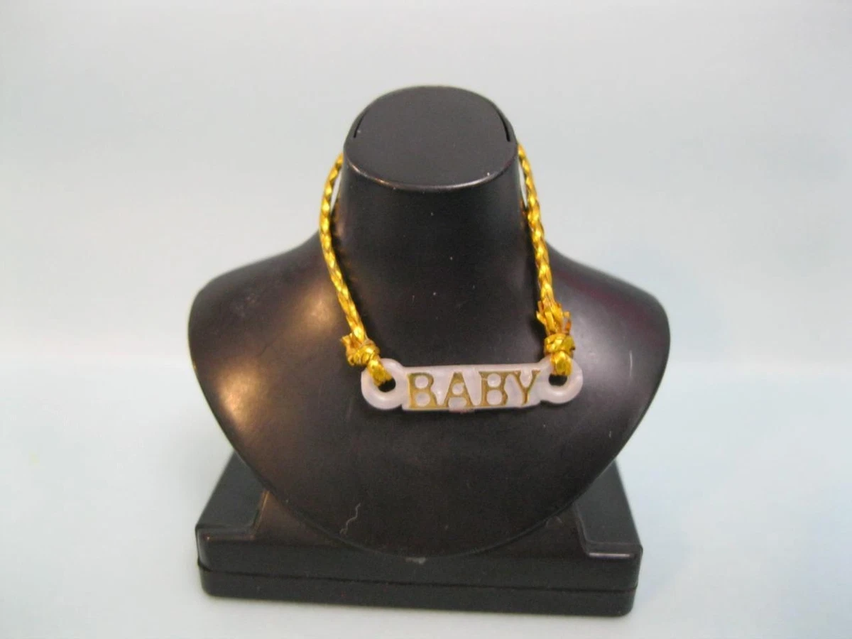 1990s Galoob BABY Emma Bunton Spice Girls On Tour Jewelry Necklace barbie size