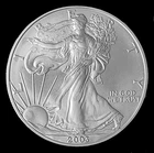 2003 1 oz Silver American Eagle (Brilliant Uncirculated) + FREE PCGS Satin Coin